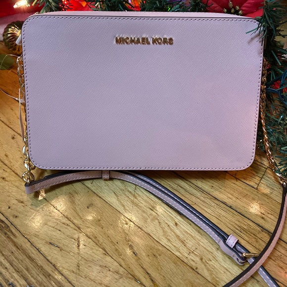 MICHAEL KORS LARGE JET SET TRAVEL CROSSBODY - Picture 4 of 8